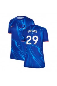 Fotbalové Dres Chelsea Wesley Fofana #29 Dámské Domácí Oblečení 2024-25 Krátký Rukáv